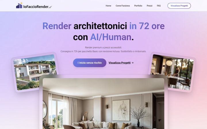 Screenshot of iofacciorender.it