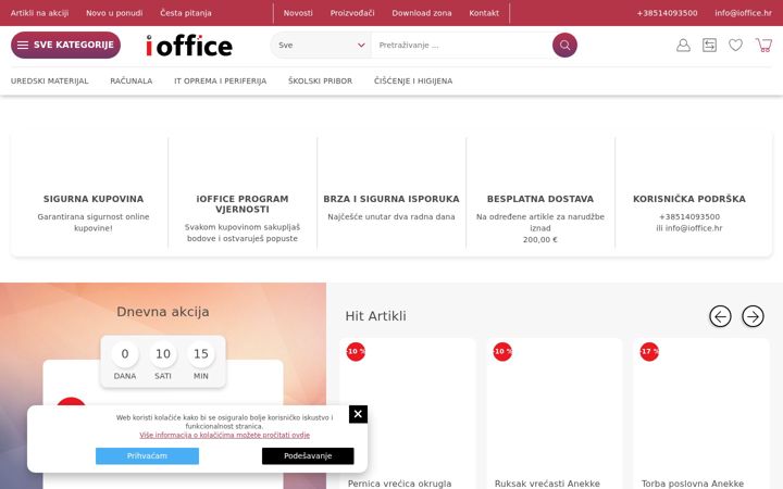 Screenshot of ioffice.hr