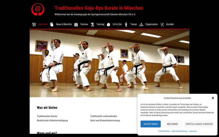 Screenshot of iogkf.de