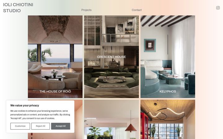 Screenshot of iolichiotini.com