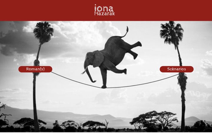 Screenshot of ionahazarak.com