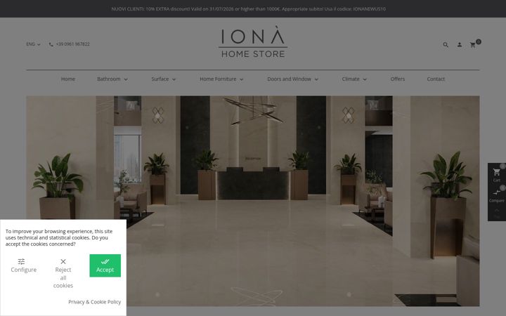 Screenshot of ionahomestore.com