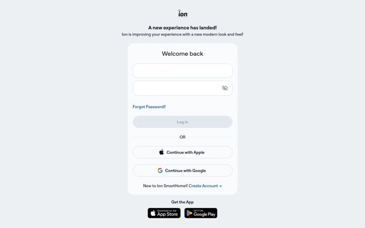Screenshot of ioncomfort.com