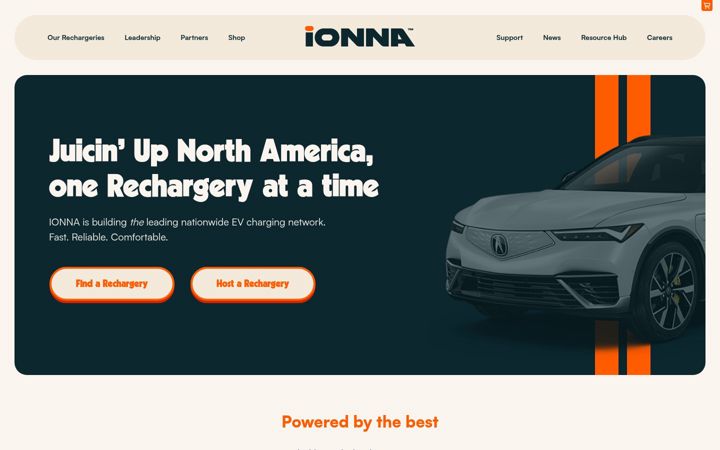 Screenshot of ionna.com