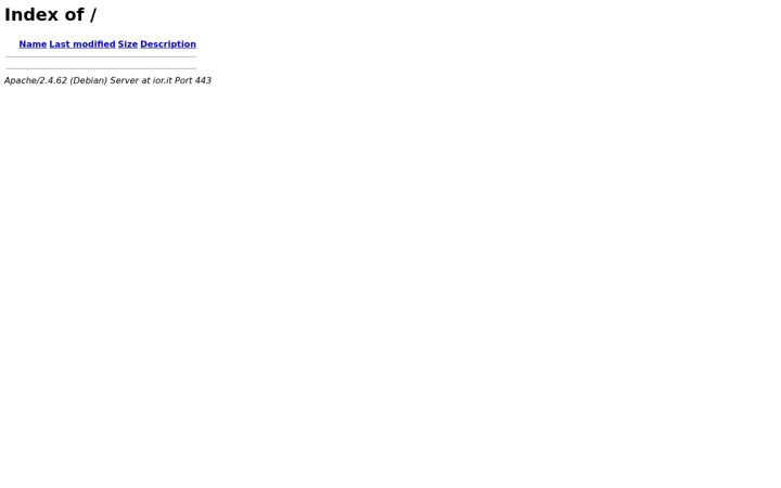 Screenshot of ior.it