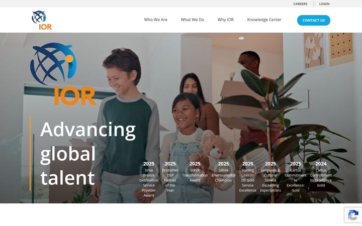Screenshot of iorworld.com