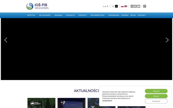 Screenshot of ios.edu.pl