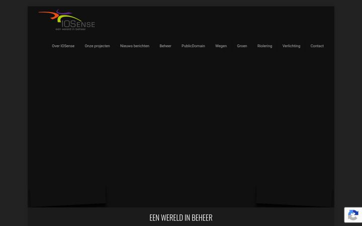 Screenshot of iosense.nl