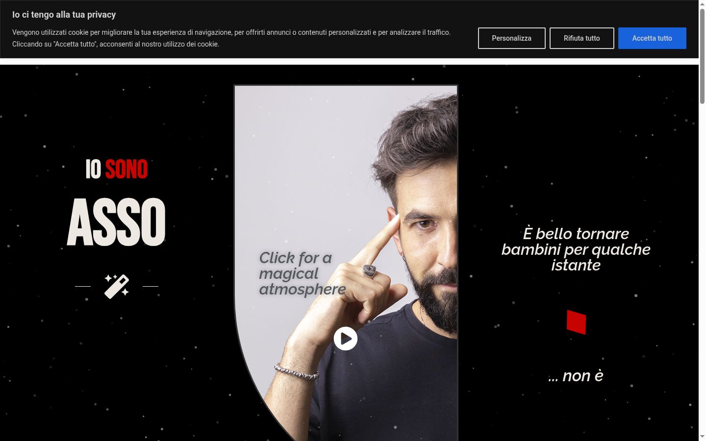 Screenshot του banner συγκατάθεσης που εμφανίστηκε πριν από οποιαδήποτε αλληλεπίδραση