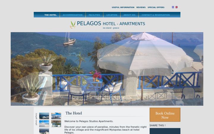 Screenshot of iospelagos.com