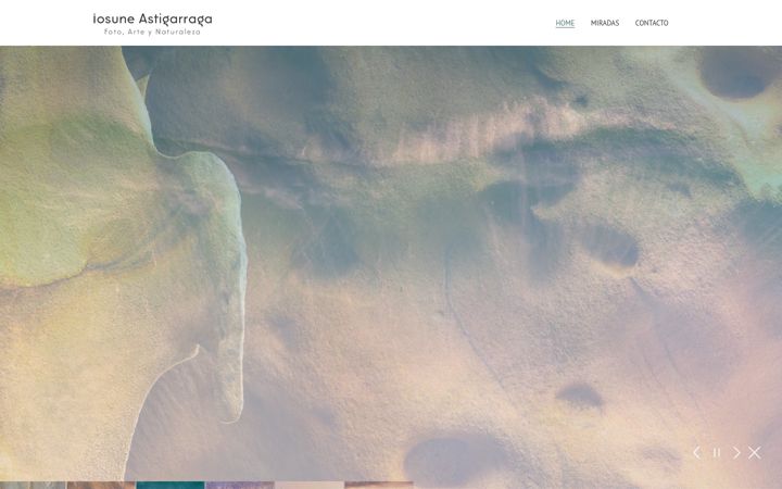 Screenshot of iosuneastigarraga.com