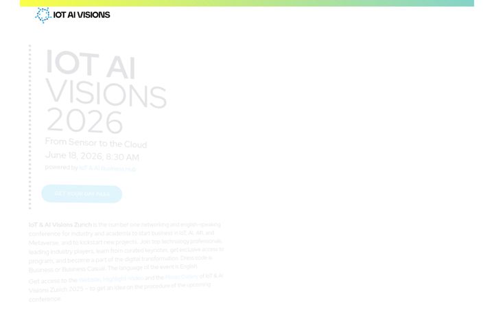 Screenshot of iot-visions.com