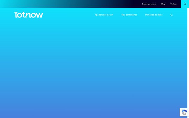 Screenshot of iotnow.fr