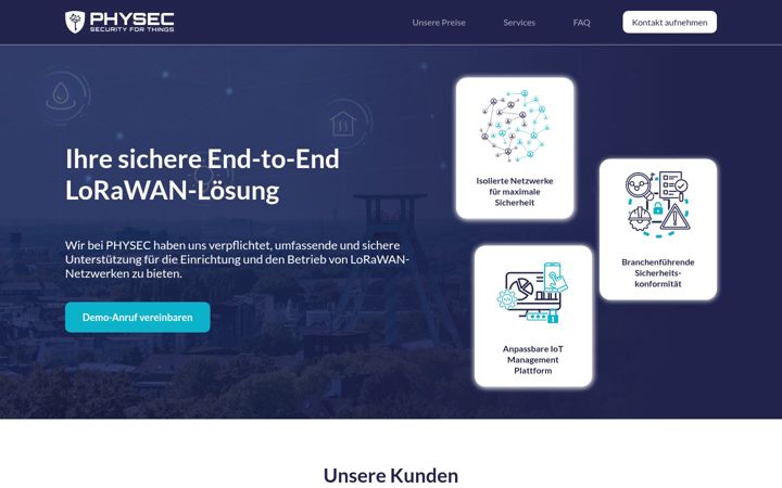 Screenshot of iotree.de