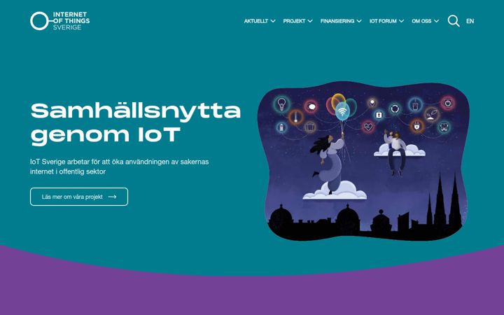 Screenshot of iotsverige.se
