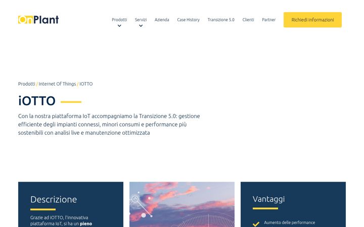 Screenshot of iotto.it