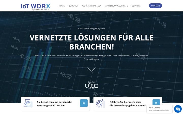 Screenshot of iotworx.de
