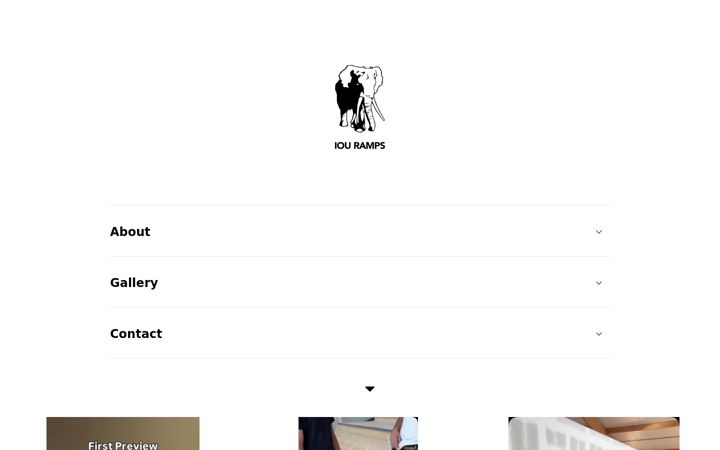 Screenshot of iou-ramps.com