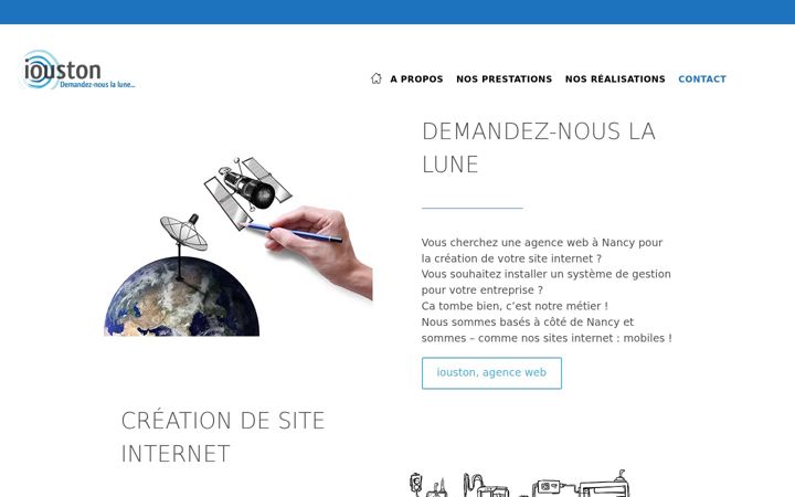 Screenshot of iouston.com
