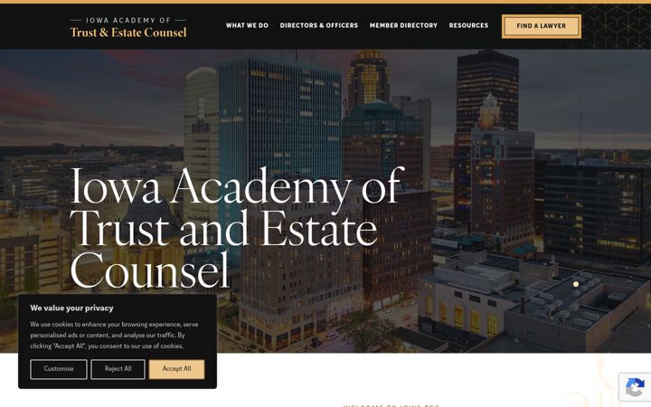 Screenshot of iowatec.org