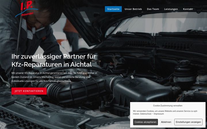 Screenshot of ip-automobil.de