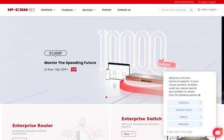 Ekrano kopija ip-com.com.cn