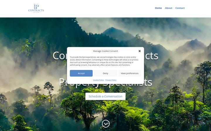 Screenshot of ip-contracts.com