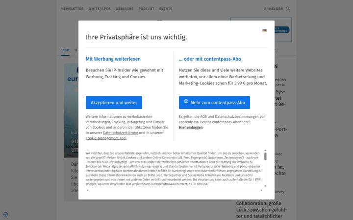 Screenshot of ip-insider.de