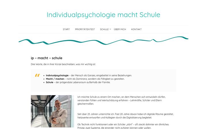 Screenshot of ip-macht-schule.de
