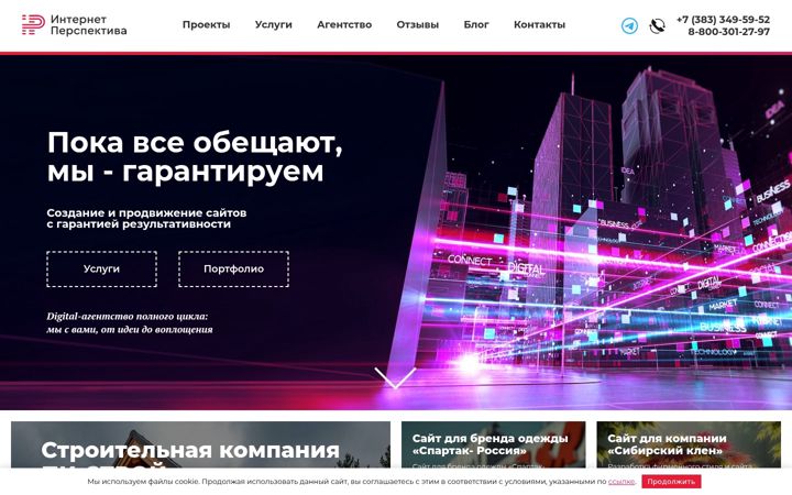 Screenshot of ip-nsk.ru