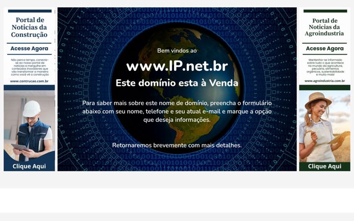 Screenshot of ip.net.br
