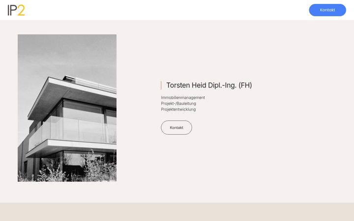 Screenshot of ip2-projekte.de