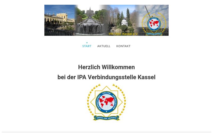 Screenshot of ipa-kassel.de