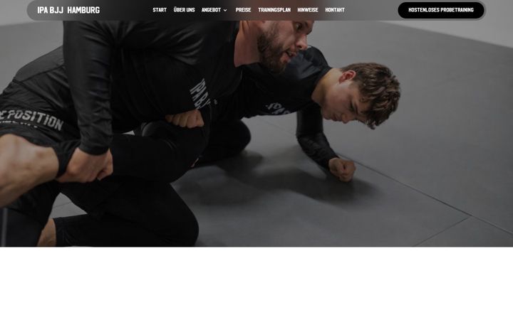 Screenshot of ipabjj.de