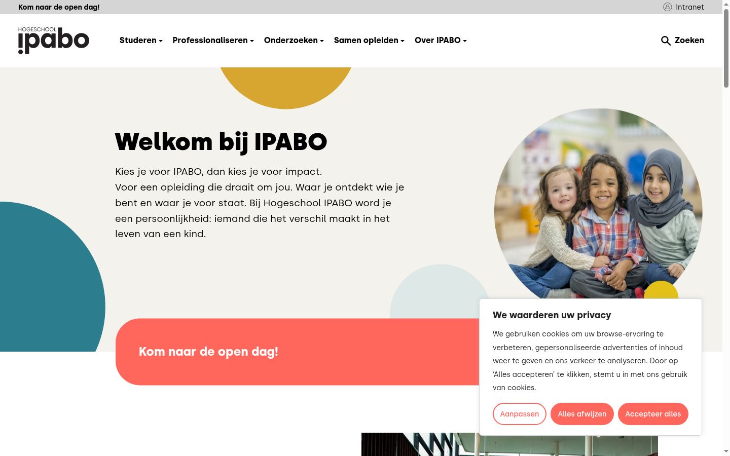 Snímek obrazovky baneru souhlasu zobrazeného před jakoukoli interakcí