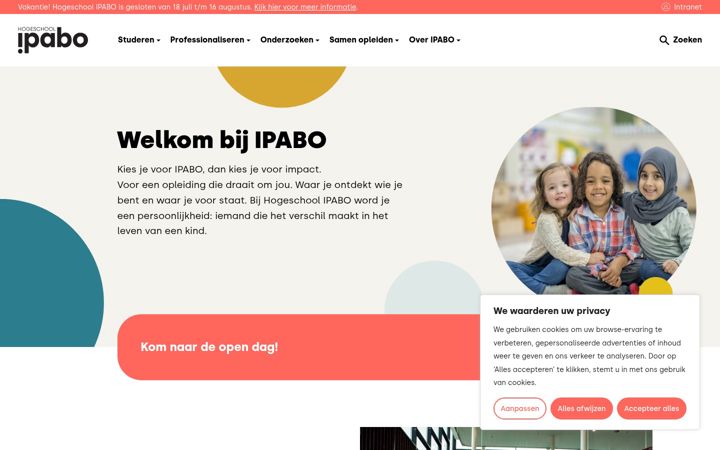 Screenshot of ipabo.nl