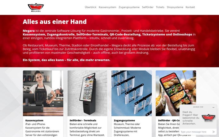 Screenshot of ipad-kassensystem.de