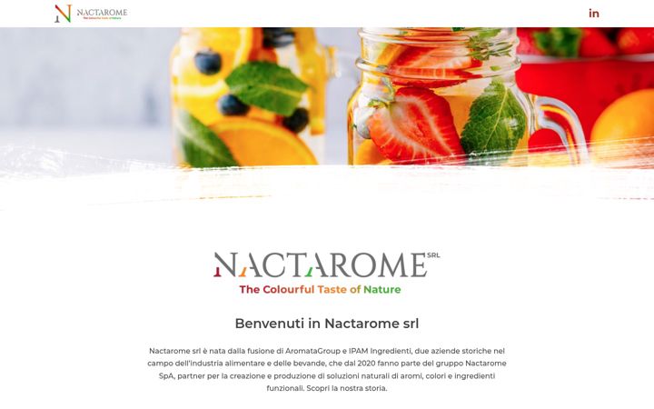 Screenshot of ipam-ingredienti.it