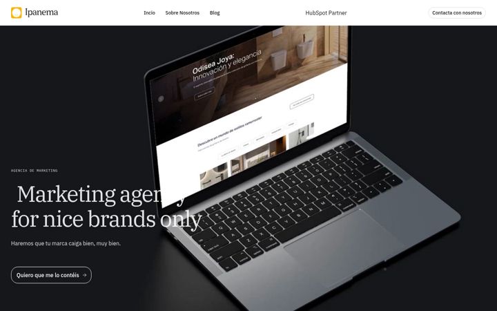 Screenshot of ipanemacomunicacion.com