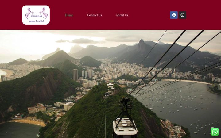 Screenshot di ipanematravel.co.uk