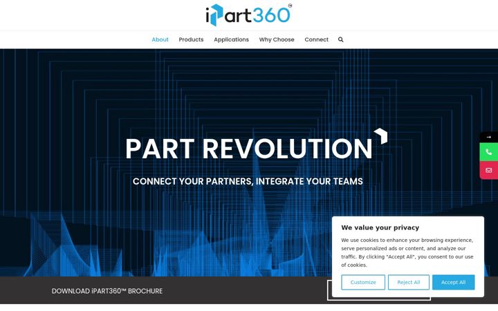 Captura de pantalla de ipart360.com