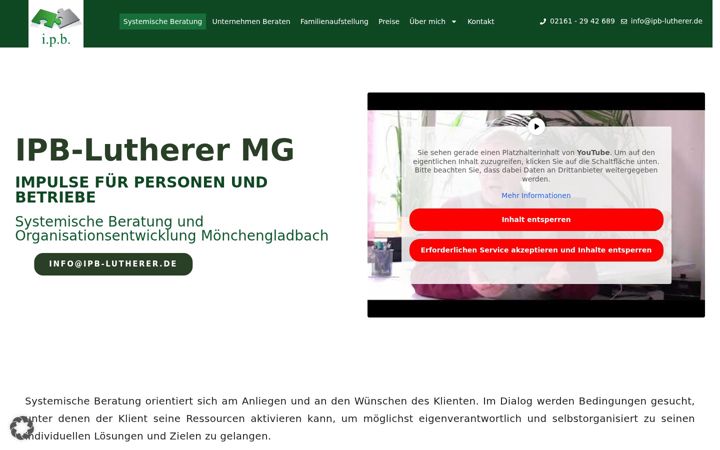 Screenshot of ipb-lutherer.de