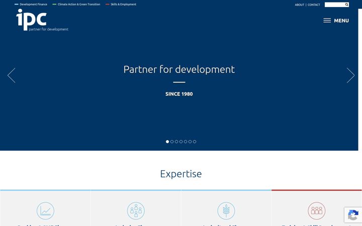 Screenshot of ipcgmbh.com