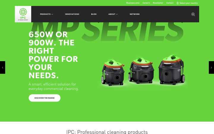 Screenshot of ipcworldwide.com