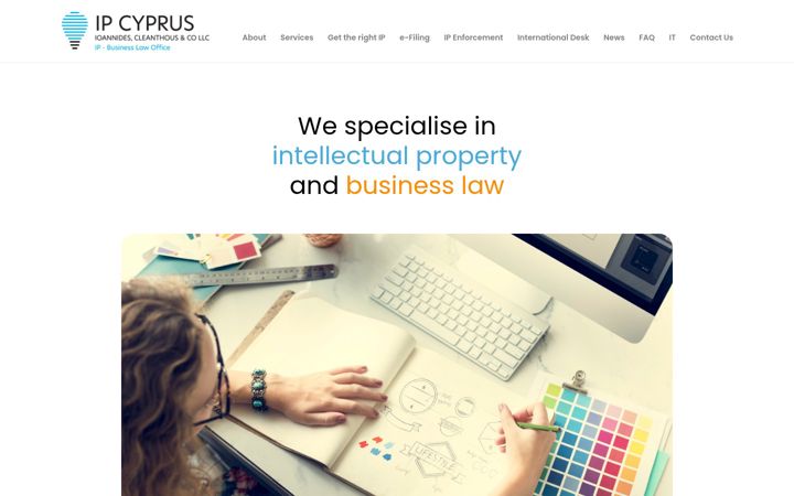 Screenshot of ipcyprus.com