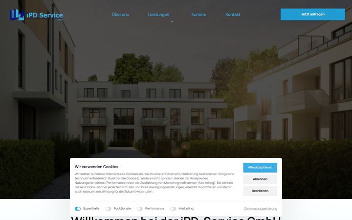 Screenshot of ipd-service.de