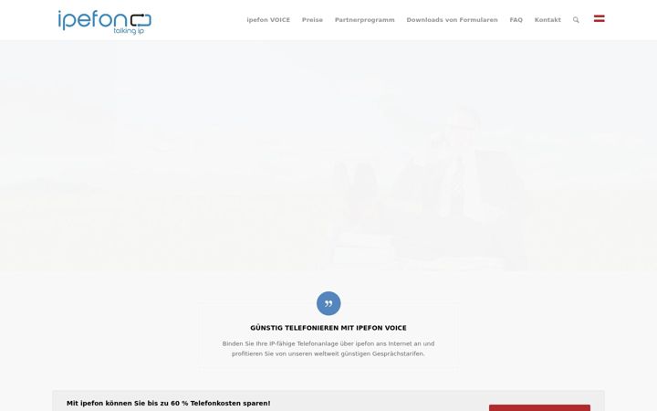 Screenshot of ipefon.at