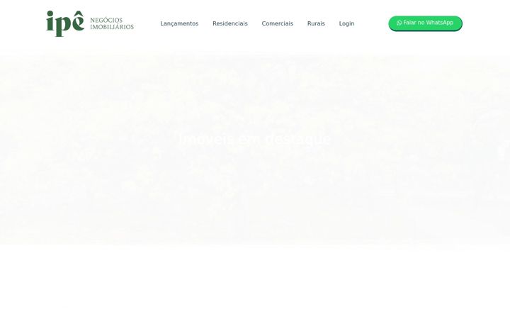 Screenshot of ipenegocios.com.br