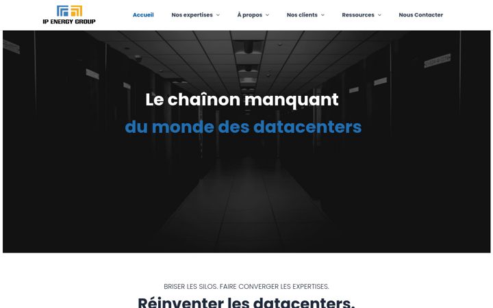 Screenshot of ipenergy.fr