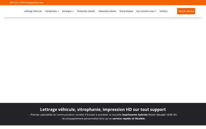 Screenshot of iperfect.be